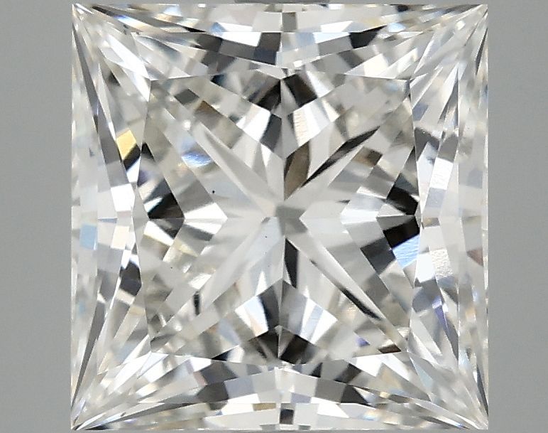 4.10 ct. princess Lab Grown Diamond front image