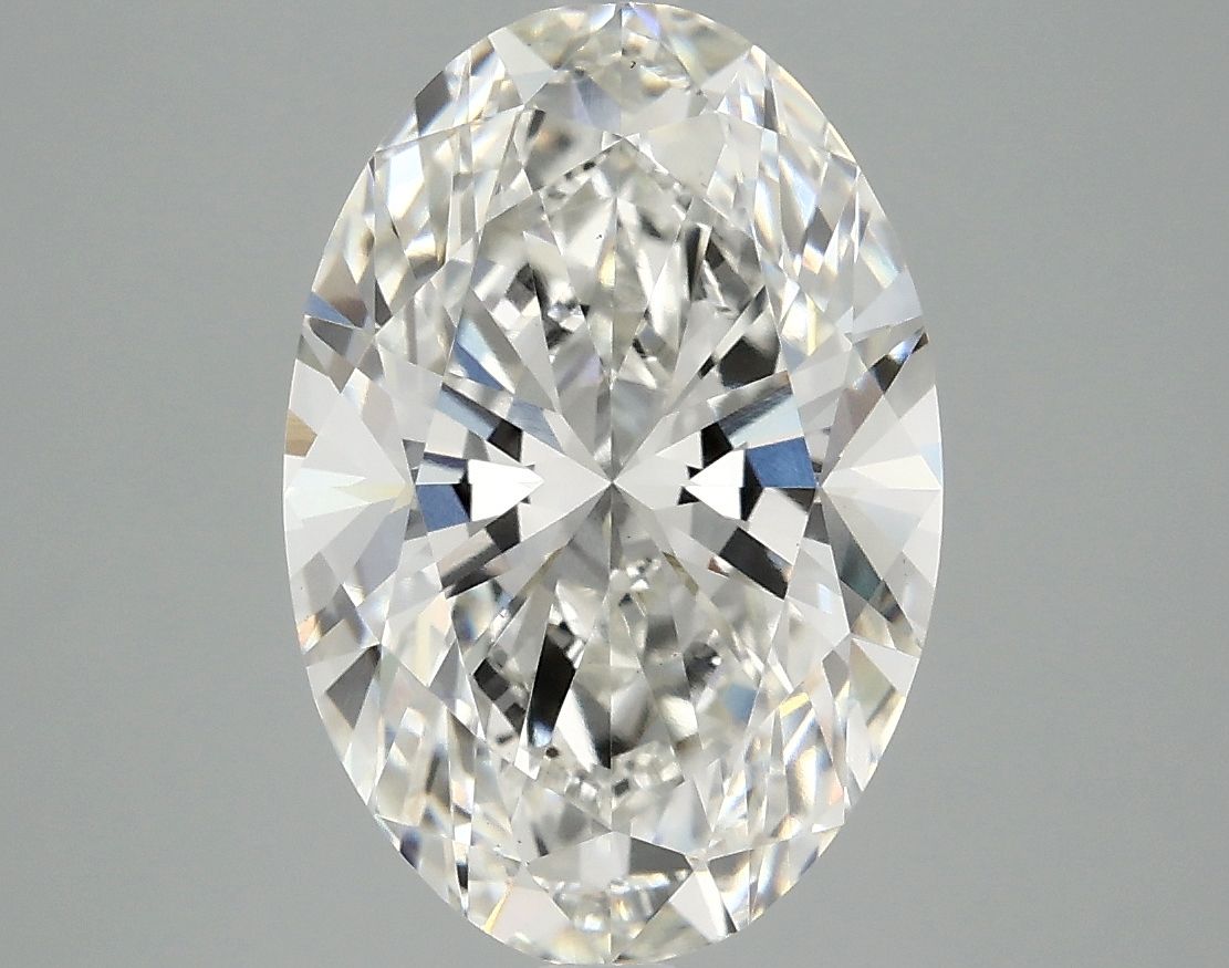 3.83 ct. oval Lab Grown Diamond front image