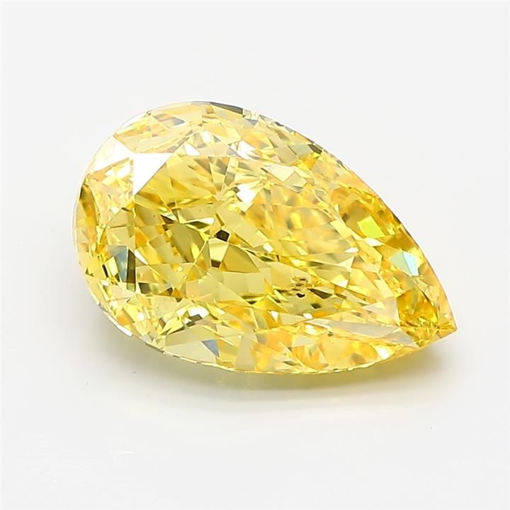 4.04 ct. pear Lab Grown Diamond front image