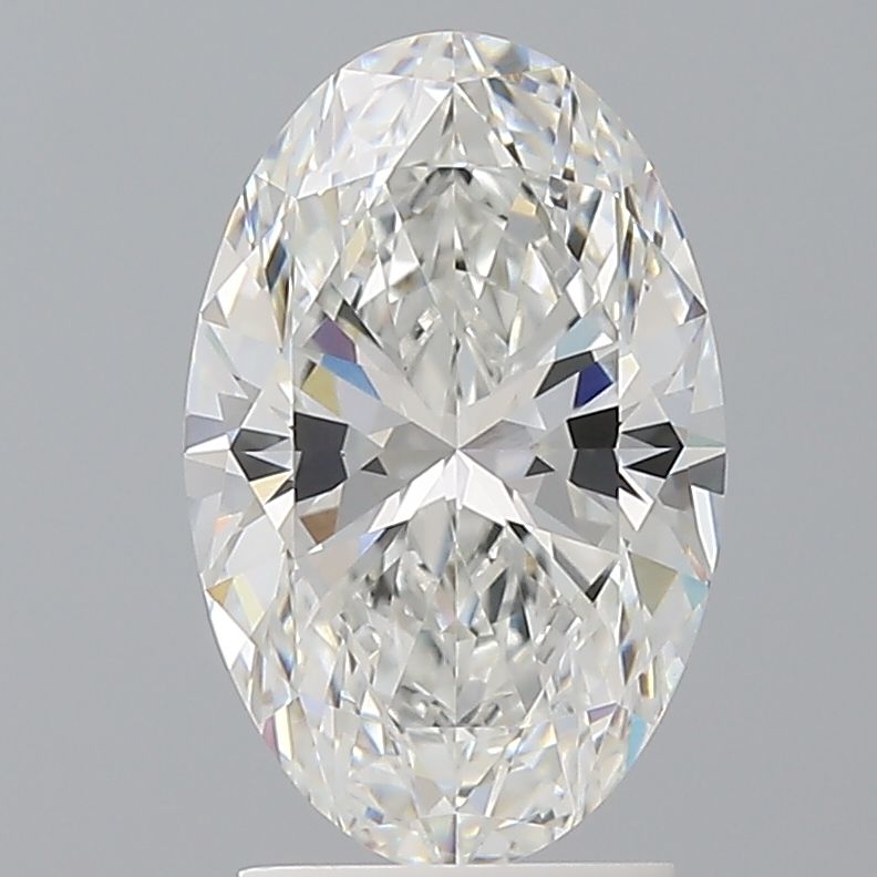 2.56 ct. oval Lab Grown Diamond front image