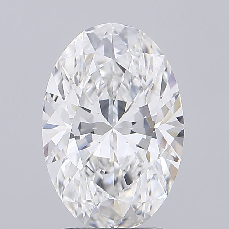 2.67 ct. oval Lab Grown Diamond front image