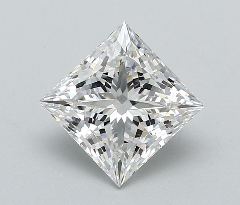 2.56 ct. princess Lab Grown Diamond front image