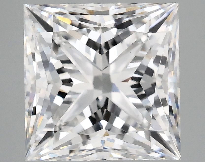 4.19 ct. princess Lab Grown Diamond front image