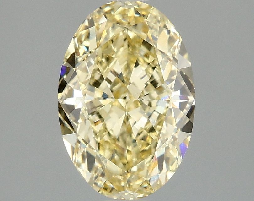 2.10 ct. oval Lab Grown Diamond front image