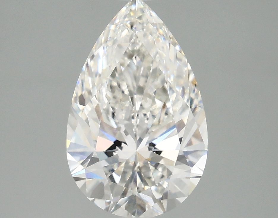 2.10 ct. pear Lab Grown Diamond front image