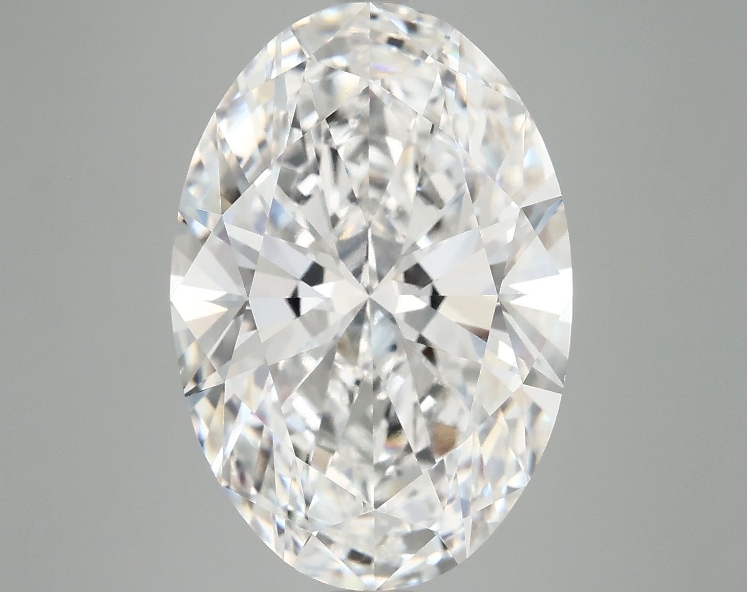 9.50 ct. oval Lab Grown Diamond front image
