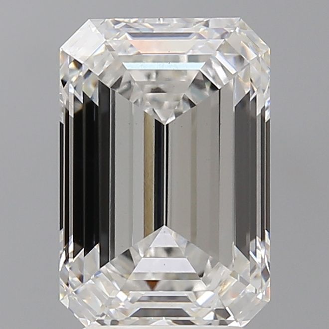 4.09 ct. emerald Lab Grown Diamond front image