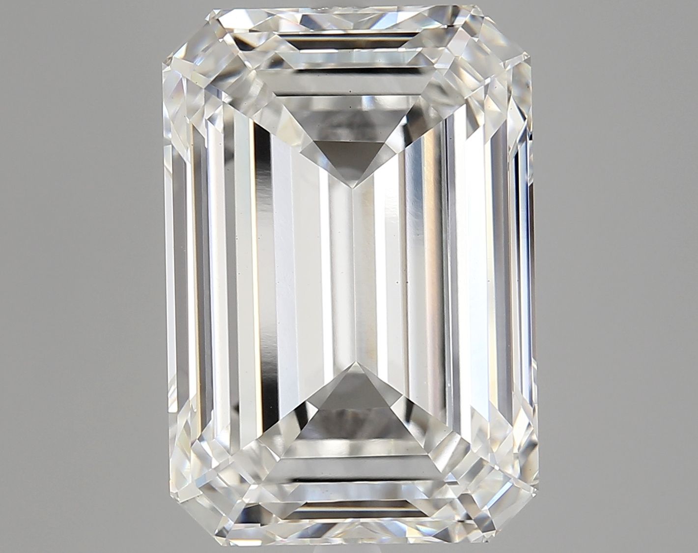 15.04 ct. emerald Lab Grown Diamond front image