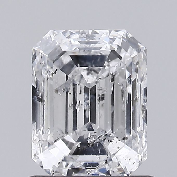 1.08 Carat Emerald Diamond D I1