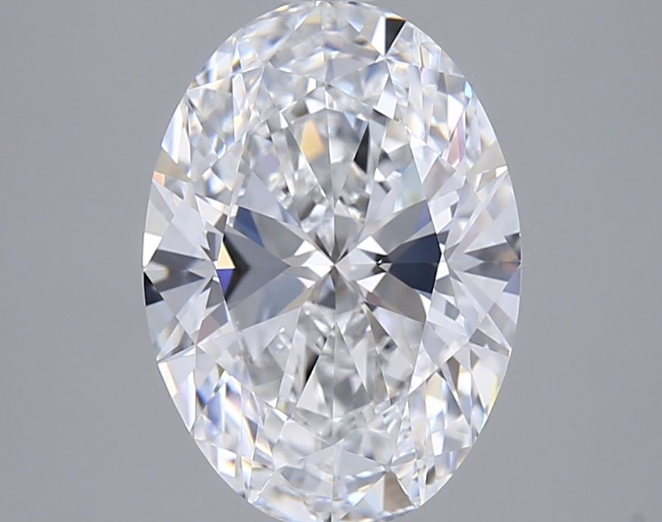 3.05 ct. oval Lab Grown Diamond front image