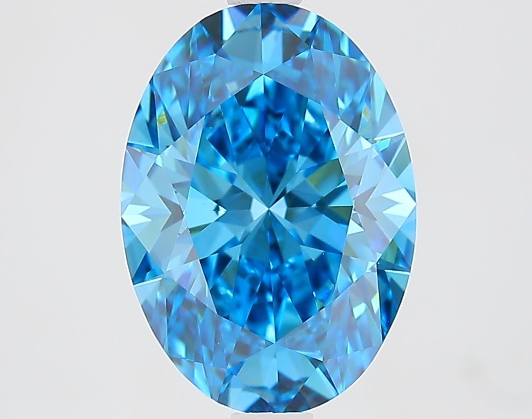 2.71 ct. oval Lab Grown Diamond front image