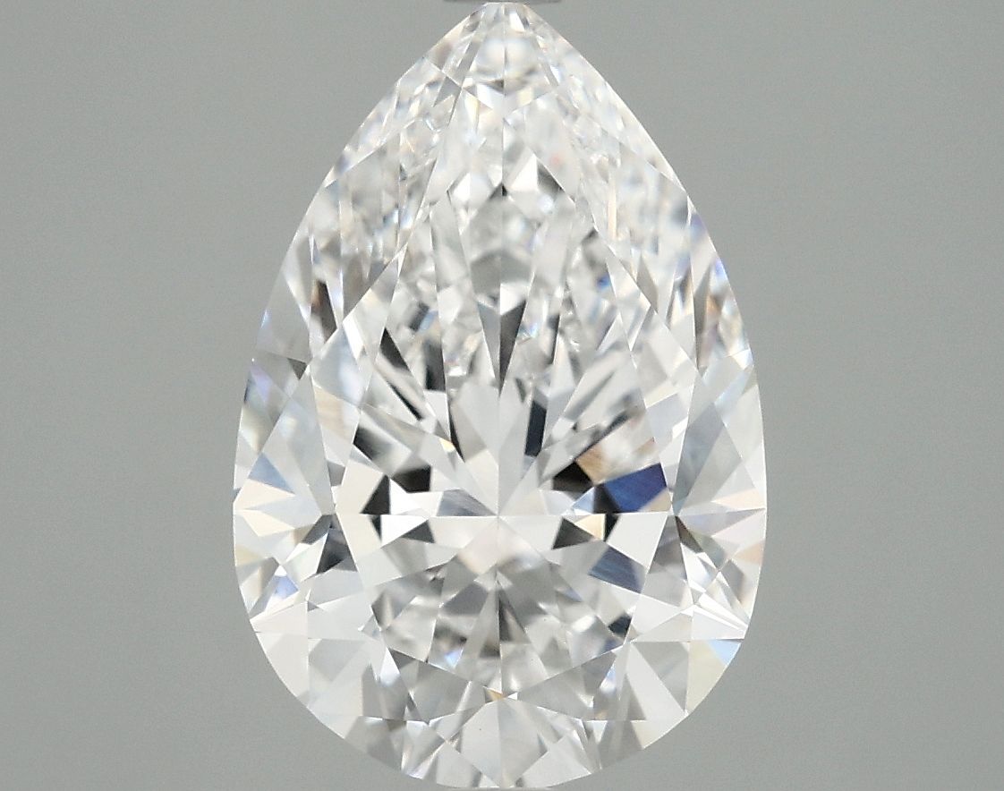 4.10 ct. pear Lab Grown Diamond front image