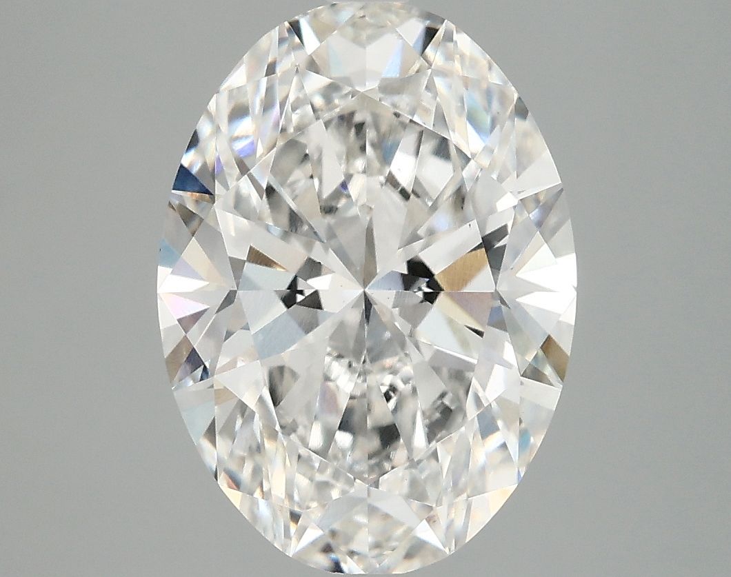 4.07 ct. oval Lab Grown Diamond front image