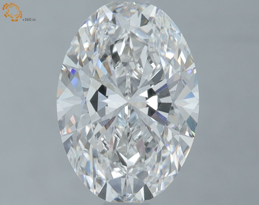 1.34 ct. oval Lab Grown Diamond front image