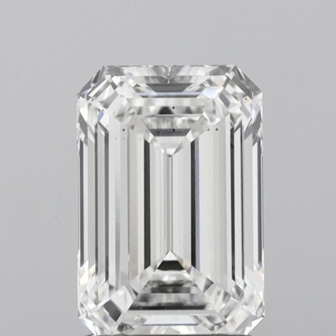 1.55 ct. emerald Lab Grown Diamond front image