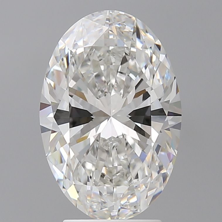 3.60 ct. oval Lab Grown Diamond front image
