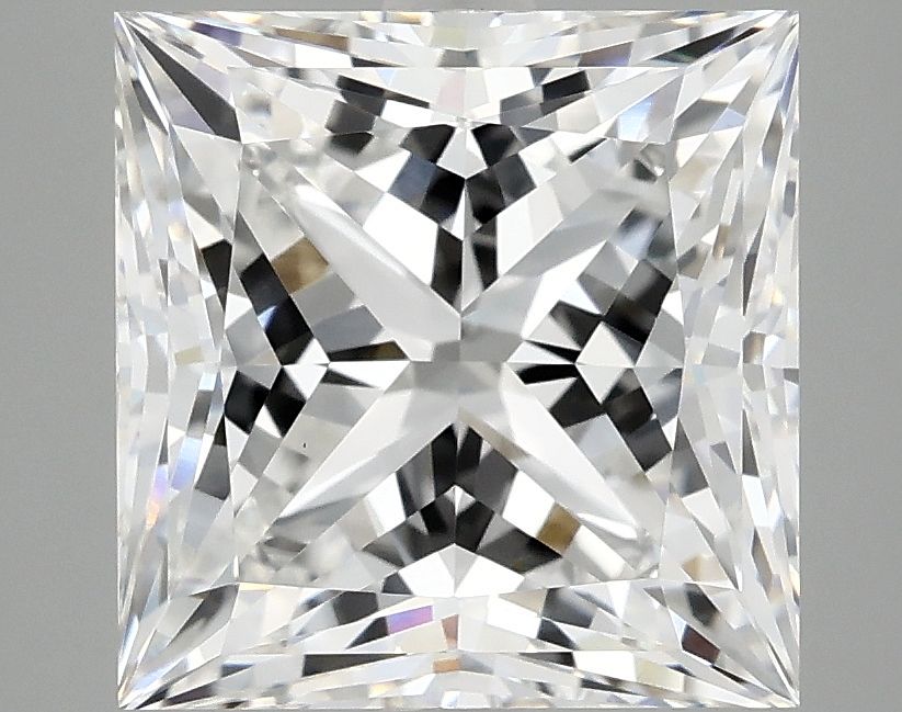 5.06 ct. princess Lab Grown Diamond front image