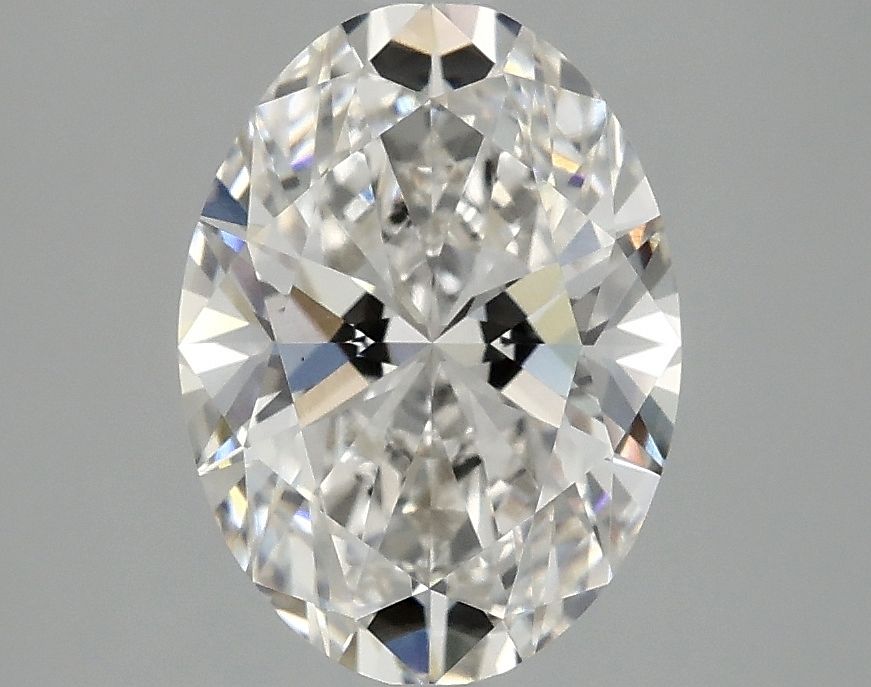 2.10 ct. oval Lab Grown Diamond front image