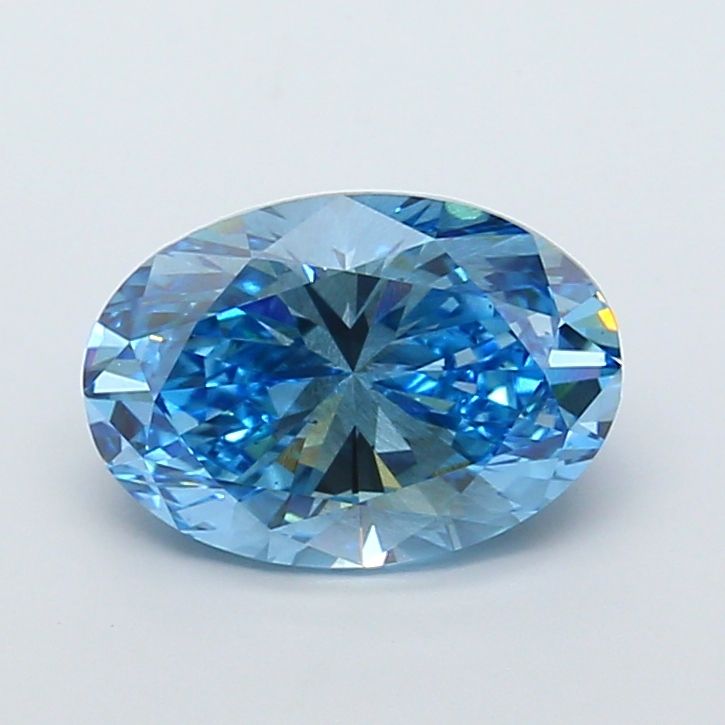 3.53 ct. oval Lab Grown Diamond front image