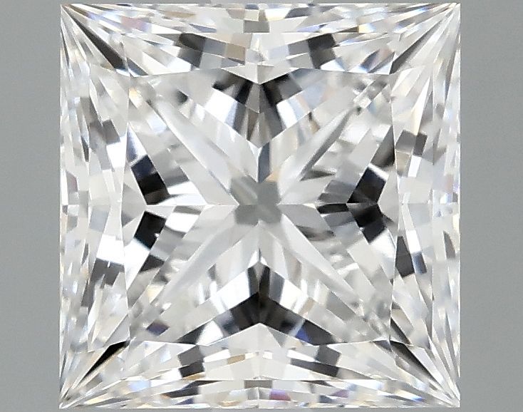 2.10 ct. princess Lab Grown Diamond front image