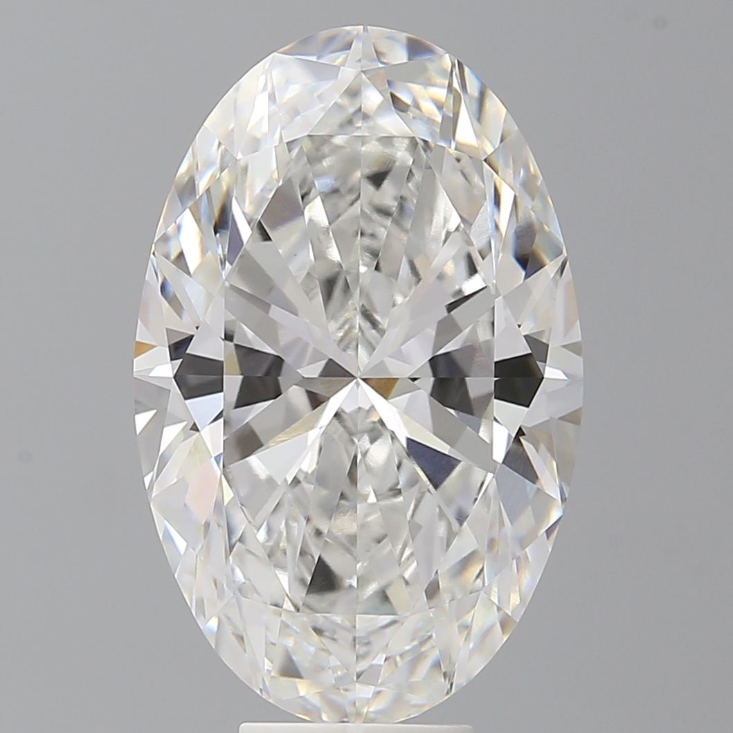 9.09 ct. oval Lab Grown Diamond front image