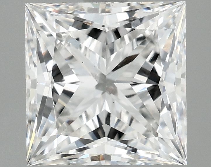 2.10 ct. princess Lab Grown Diamond front image