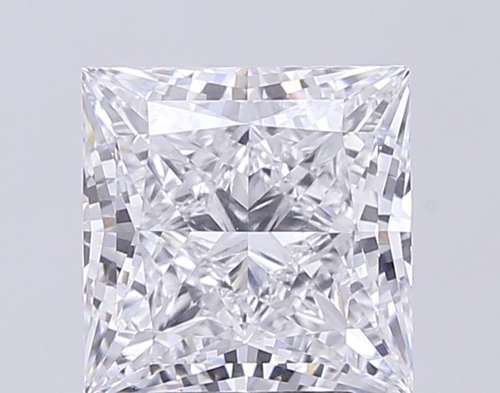4.06 ct. princess Lab Grown Diamond front image