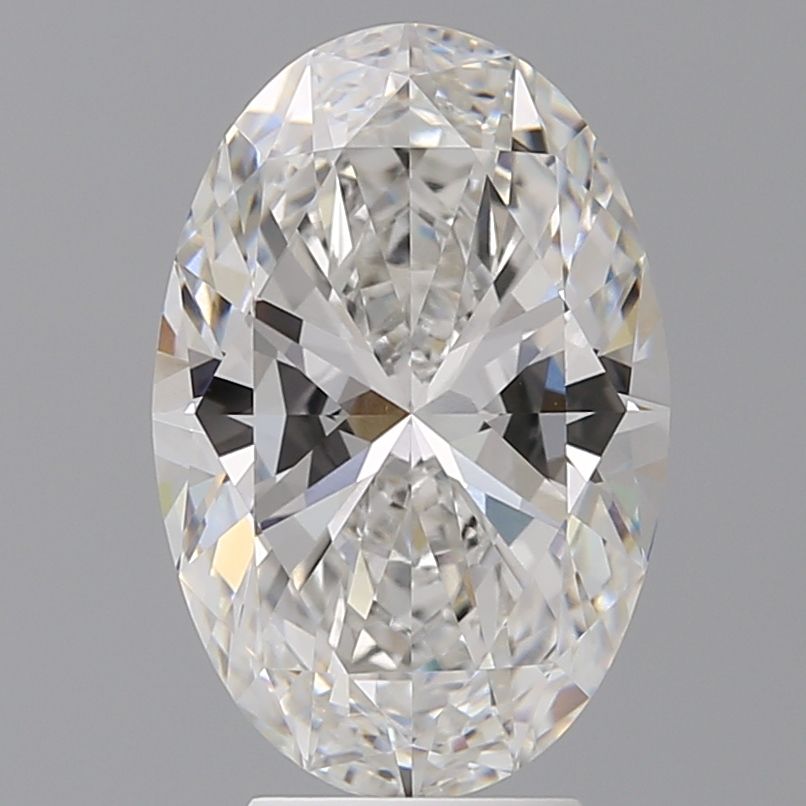 4.57 ct. oval Lab Grown Diamond front image