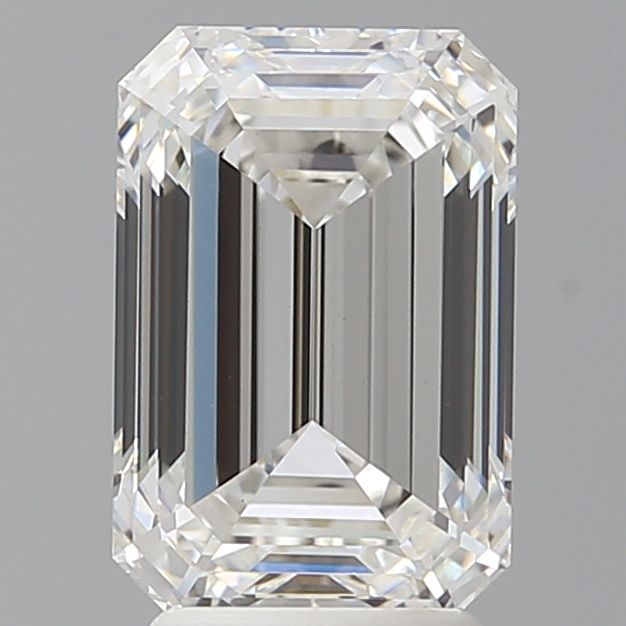 3.58 ct. emerald Lab Grown Diamond front image