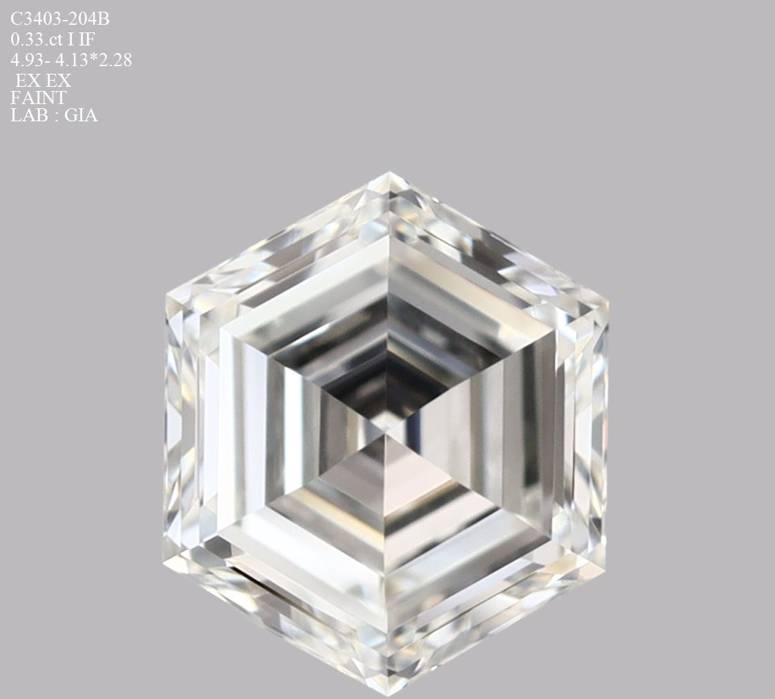0.33 ct Hexagonal Diamond