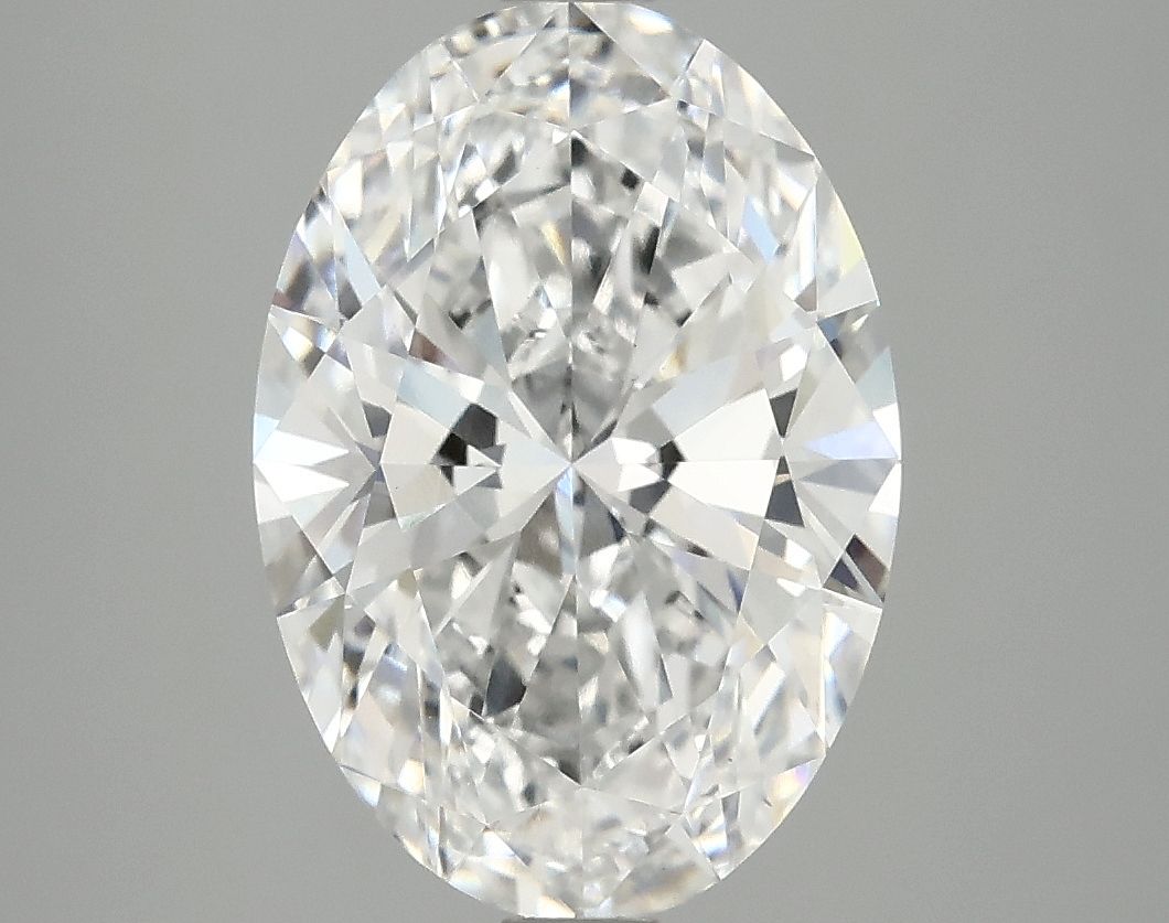 3.90 ct. oval Lab Grown Diamond front image