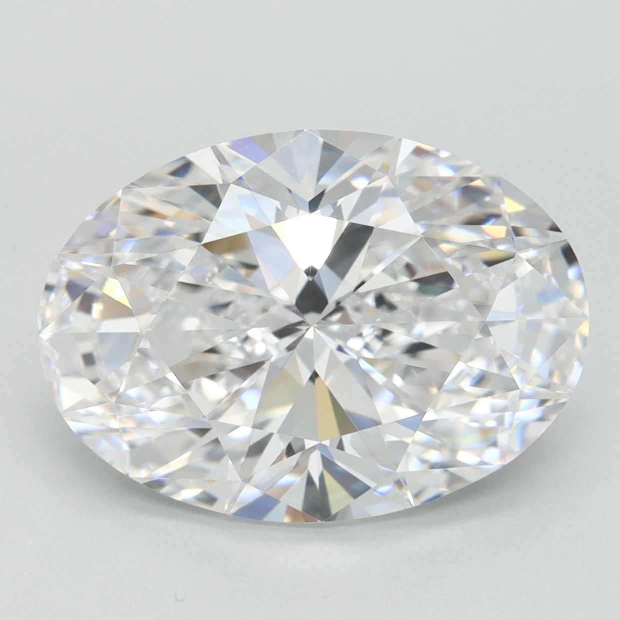 4.46 ct. oval Lab Grown Diamond front image