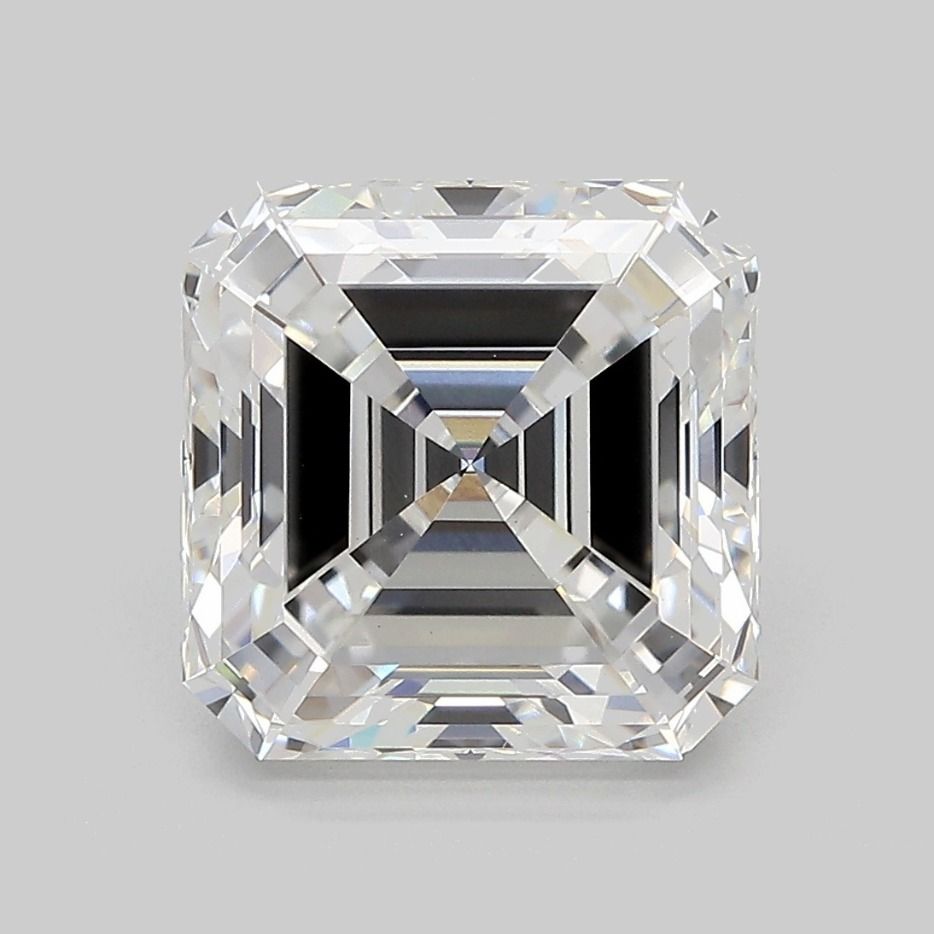 5.08 ct lab-grown Asscher Diamond