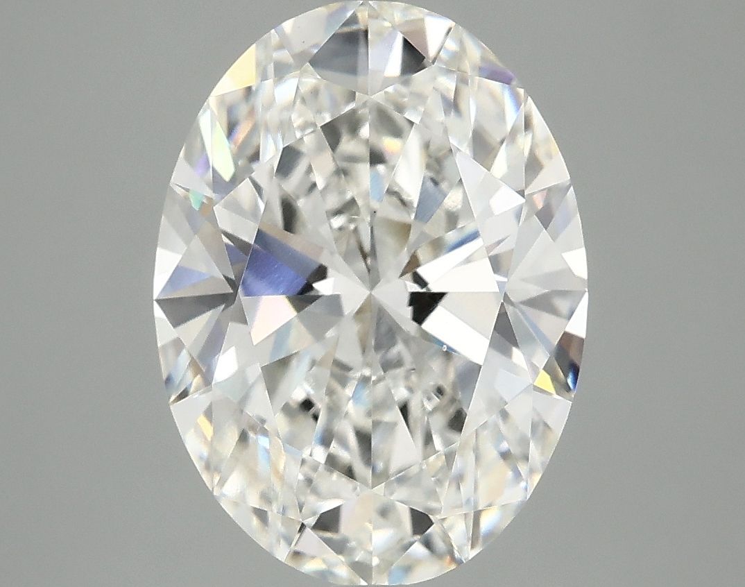 3.86 ct. oval Lab Grown Diamond front image