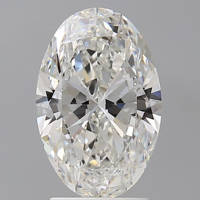 2.57 ct. oval Lab Grown Diamond front image
