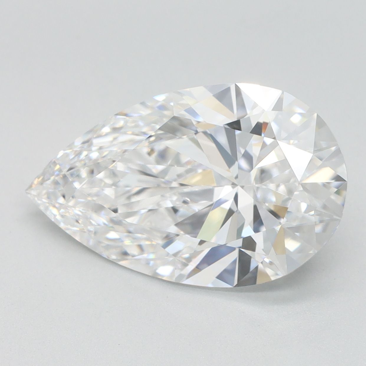 3.02 ct. pear Lab Grown Diamond front image