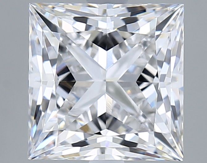 3.03 ct. princess Lab Grown Diamond front image