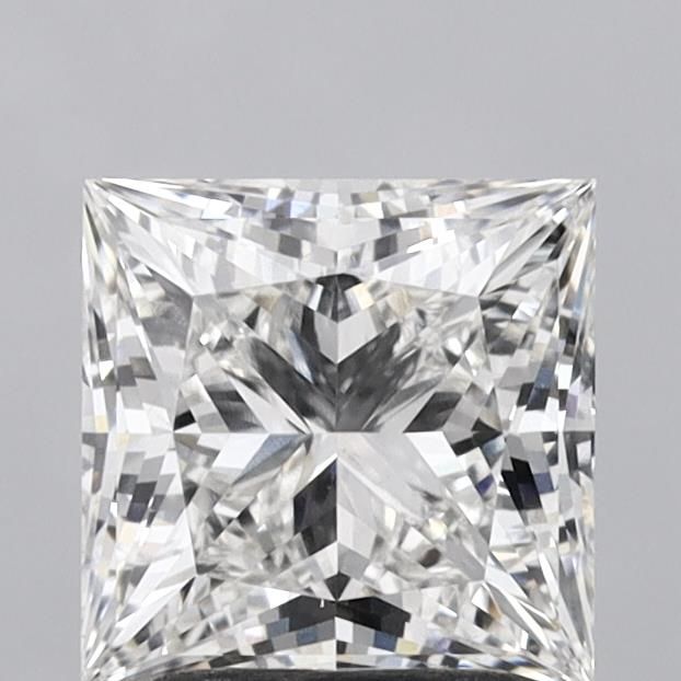 2.42 ct. princess Lab Grown Diamond front image