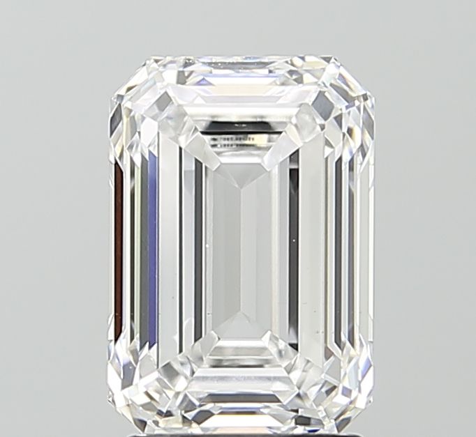 2.73 ct. emerald Lab Grown Diamond front image