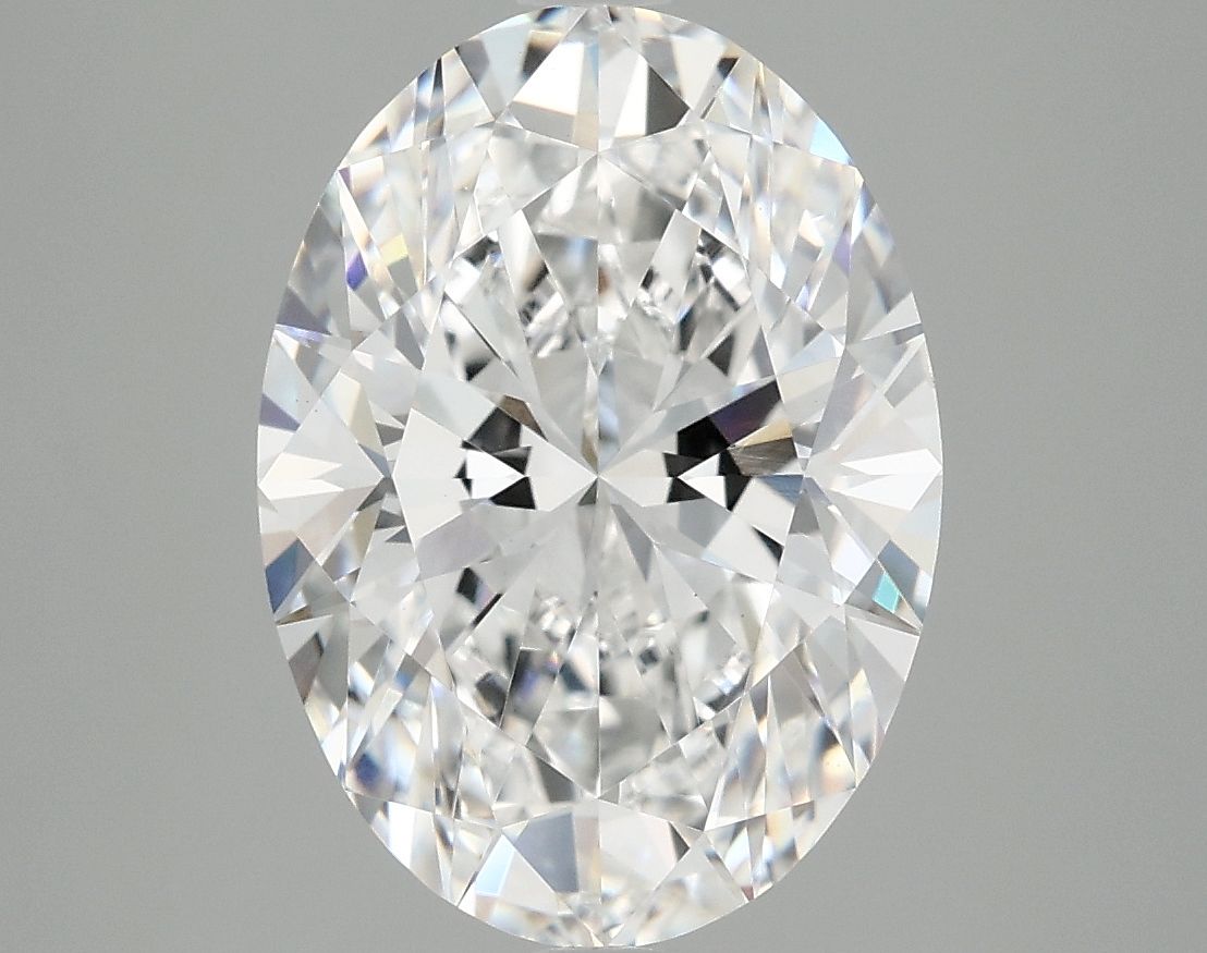 4.08 ct. oval Lab Grown Diamond front image