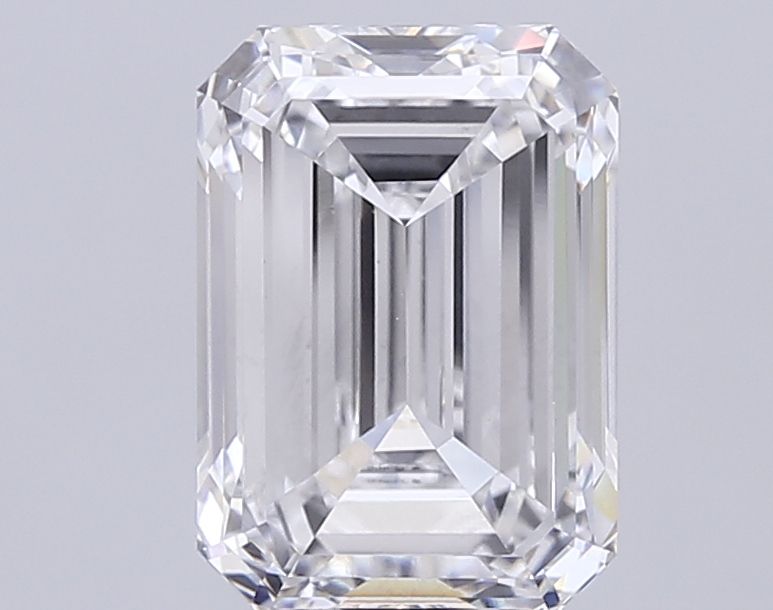 7.02 ct. emerald Lab Grown Diamond front image