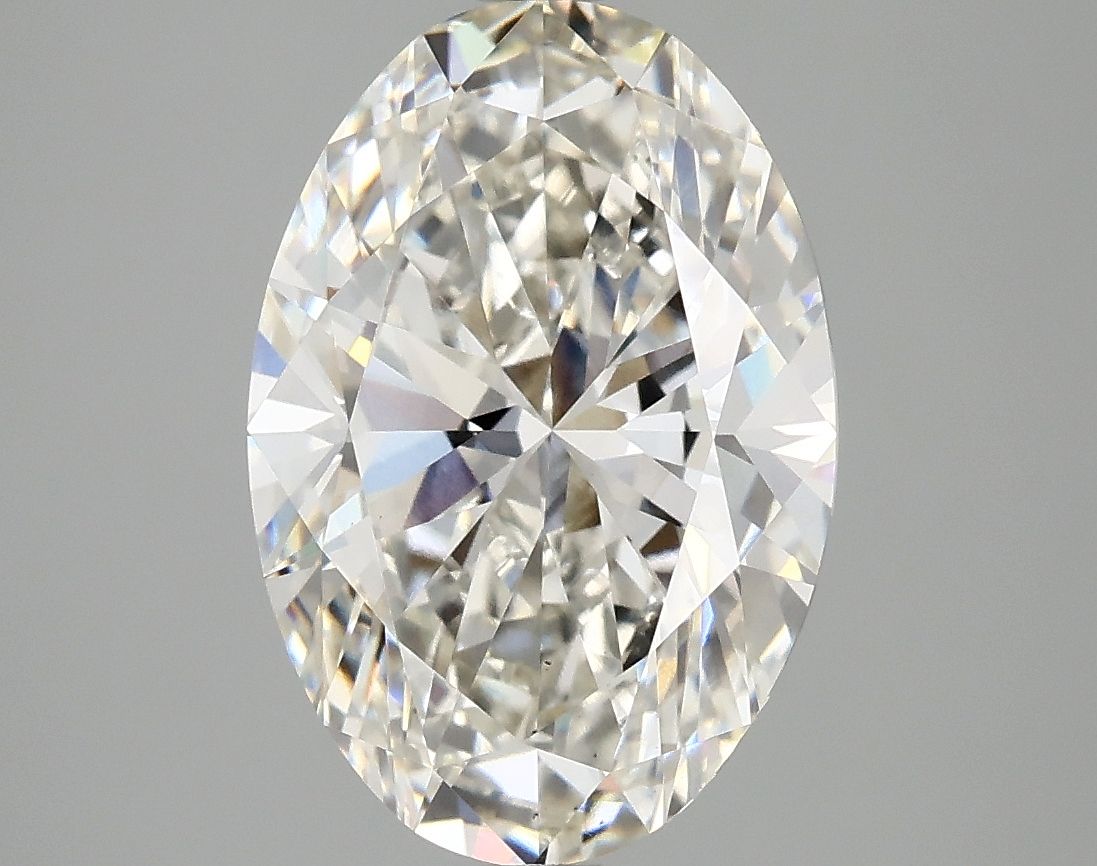 4.07 ct. oval Lab Grown Diamond front image