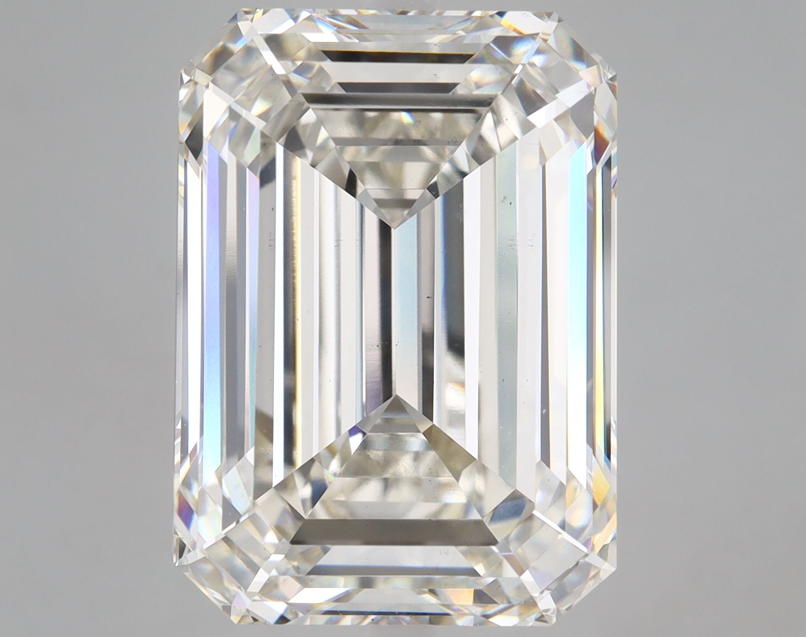 17.29 ct. emerald Lab Grown Diamond front image