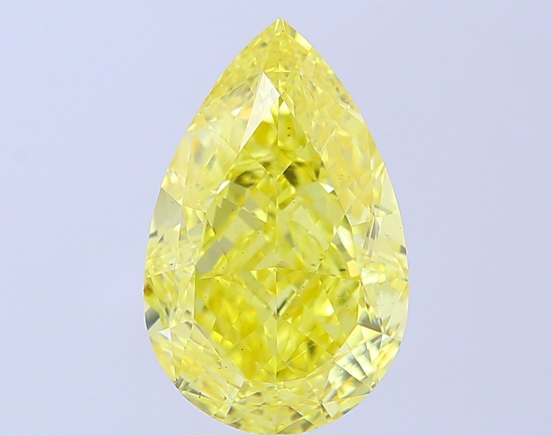 6.02 ct. pear Lab Grown Diamond front image