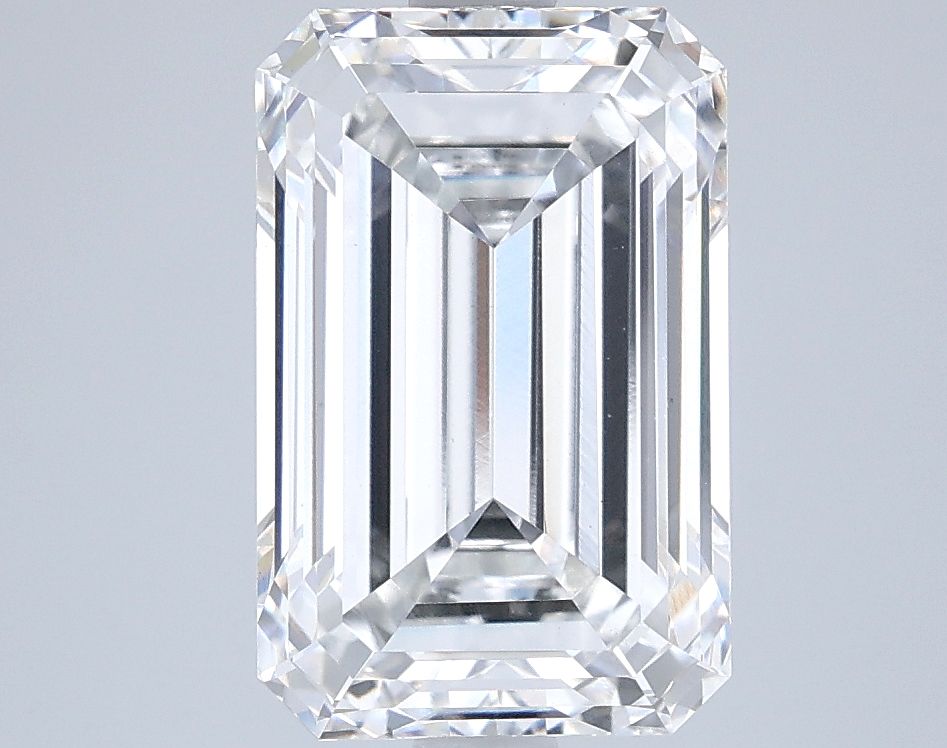3.75 ct. emerald Lab Grown Diamond front image