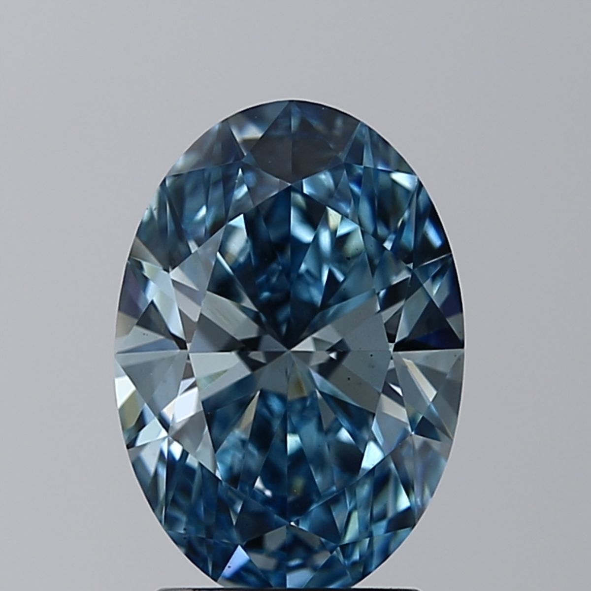 2.06 ct. oval Lab Grown Diamond front image