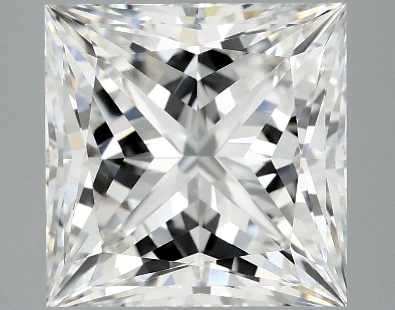 4.03 ct. princess Lab Grown Diamond front image
