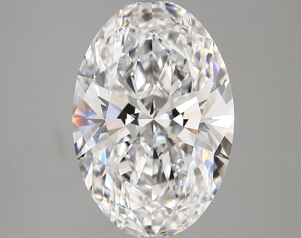 4.38 ct. oval Lab Grown Diamond front image