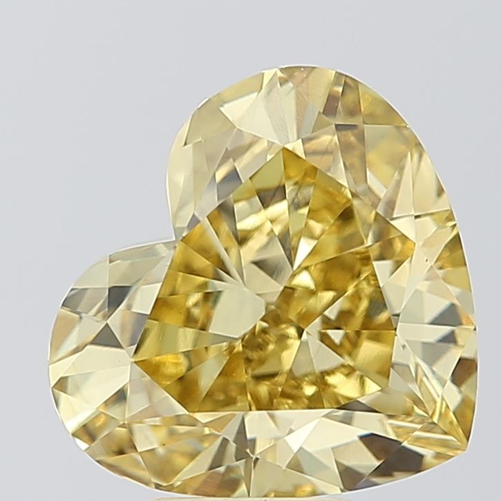 5.76 ct. heart Lab Grown Diamond front image