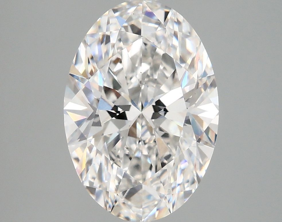 3.07 ct. oval Lab Grown Diamond front image